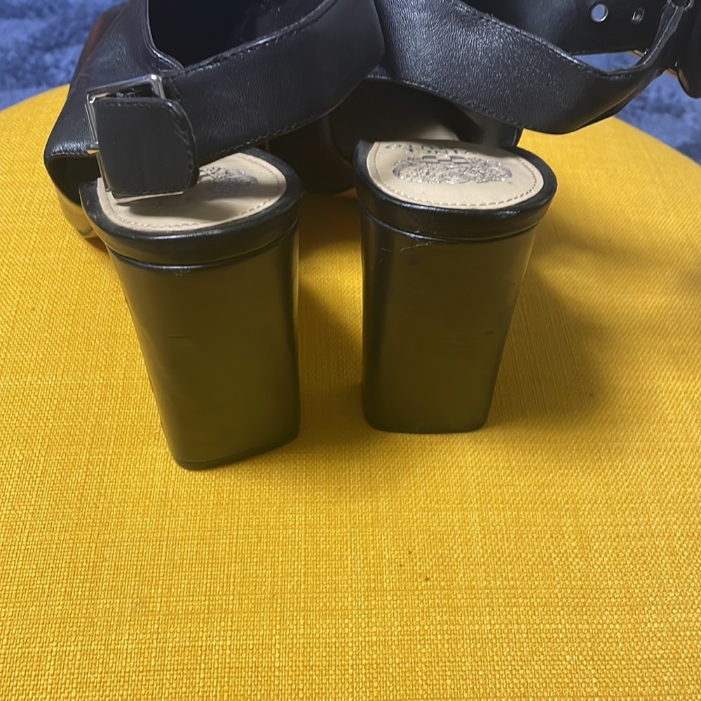 Size 11 black Vince Camuto sling back pumps. Worn once. - Picture 2 of 6